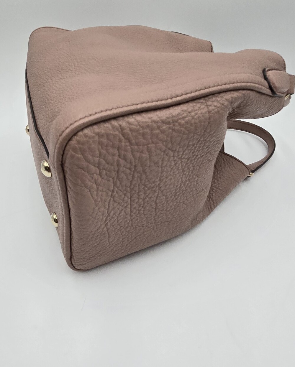 Gucci Pebbled Calfskin Small Soho Shoulder Bag Light Pink - COA Included - Picture 7 of 16